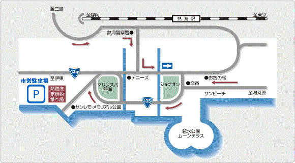 車で