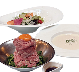 マリン丼（ローストビーフ）