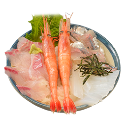 漁師の海鮮丼(三色丼)