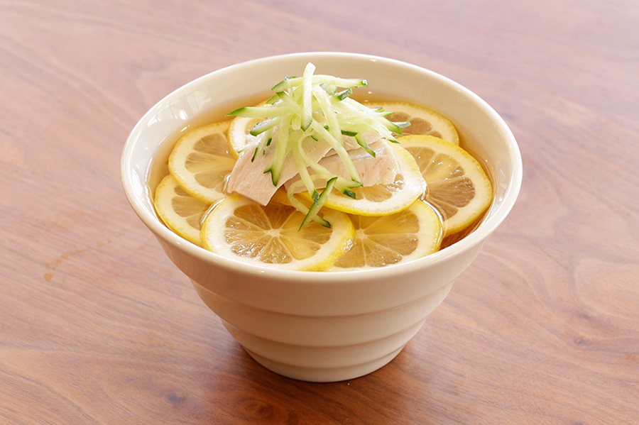 サラダチキンレモン麺